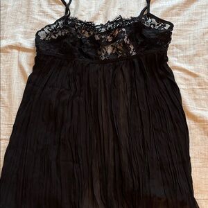 Victoria’s Secret Dream Angels Dare to Dream Lace Pleated Babydoll Set Size L
